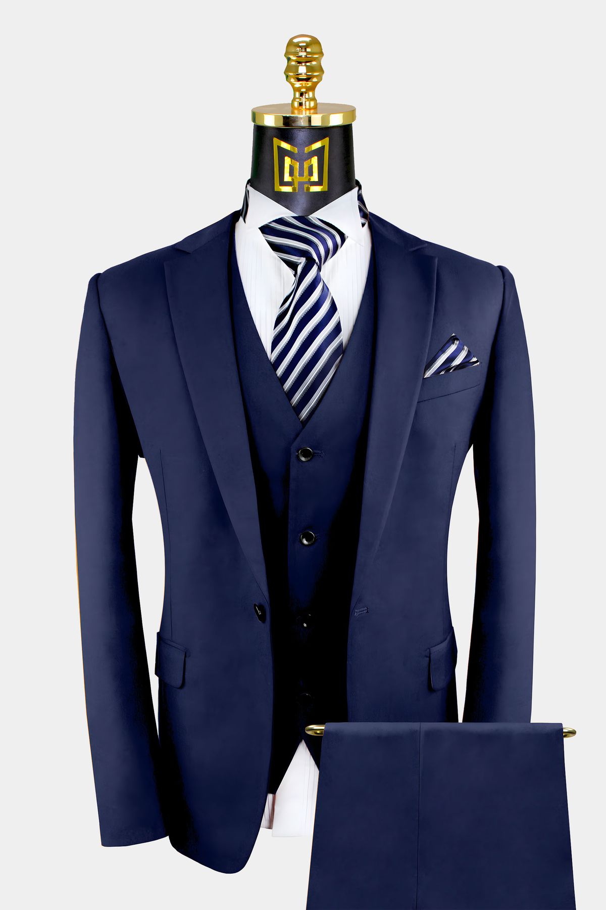 Navy Blue Classic Suit